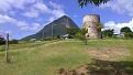 View of Gros Piton & Sugar Mill